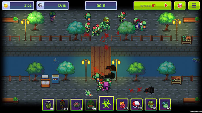 Infectonator-3-Zombie-Apocalypse-pixel-Art-Game-on-mobile
